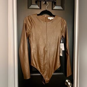 Good American Light Mocha Bodysuit